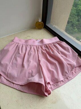 Alo Pink Athletic Shorts—Yoga, Fitness, and Tennis Shorts